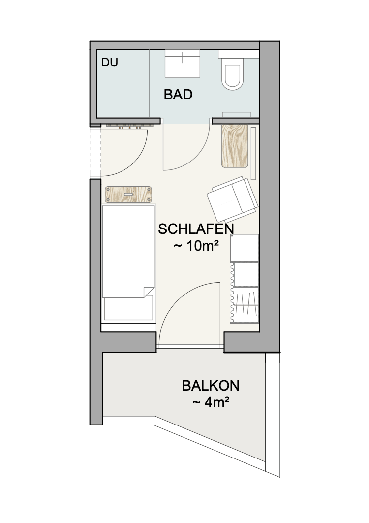 biYou Schladming Einzelzimmer