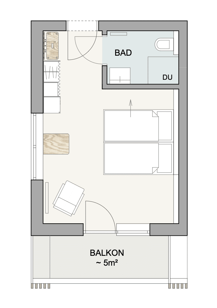 biYou Schladming Doppelzimmer ZI05