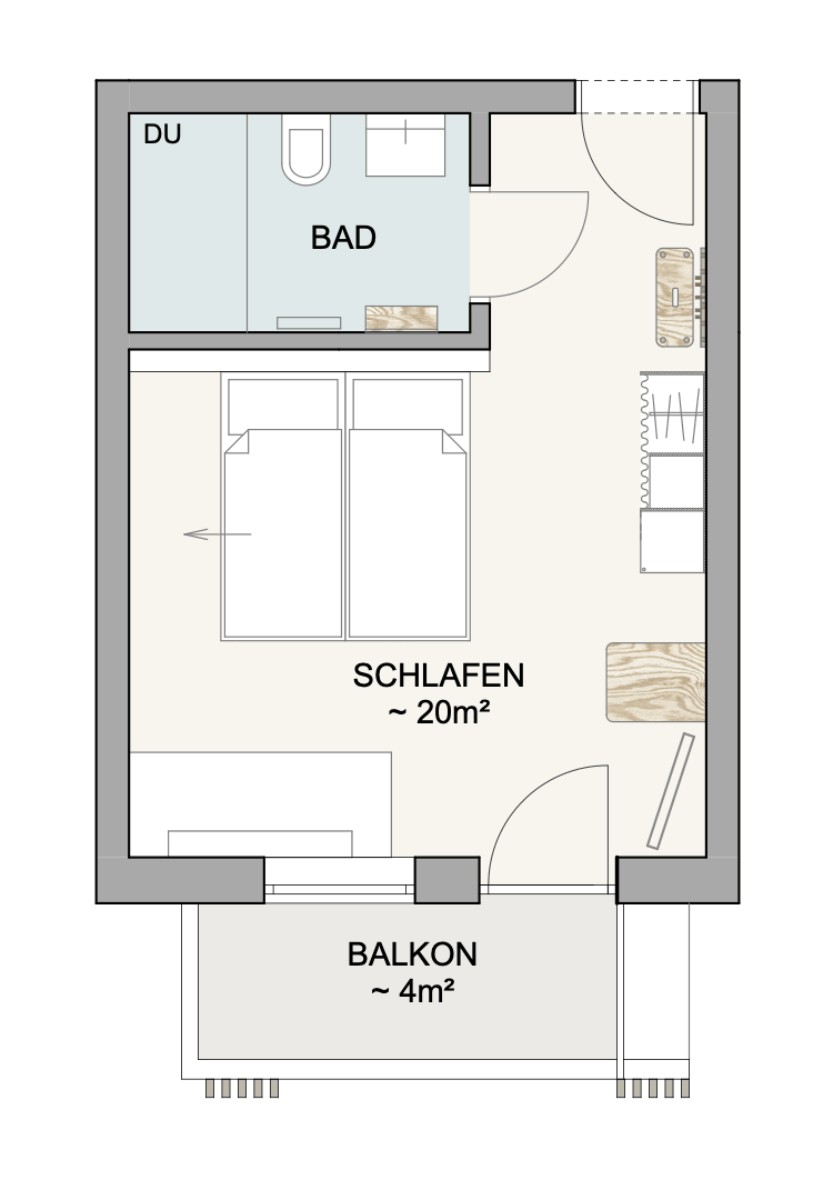 Dreibettzimmer biYou ZI23