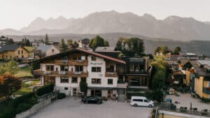 Kleines Biohotel in den Bergen von Schladming